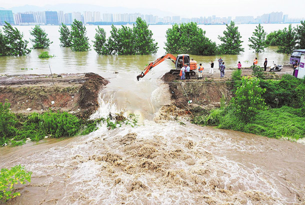 湖北洪水最新动态,科技力量守护家园防线