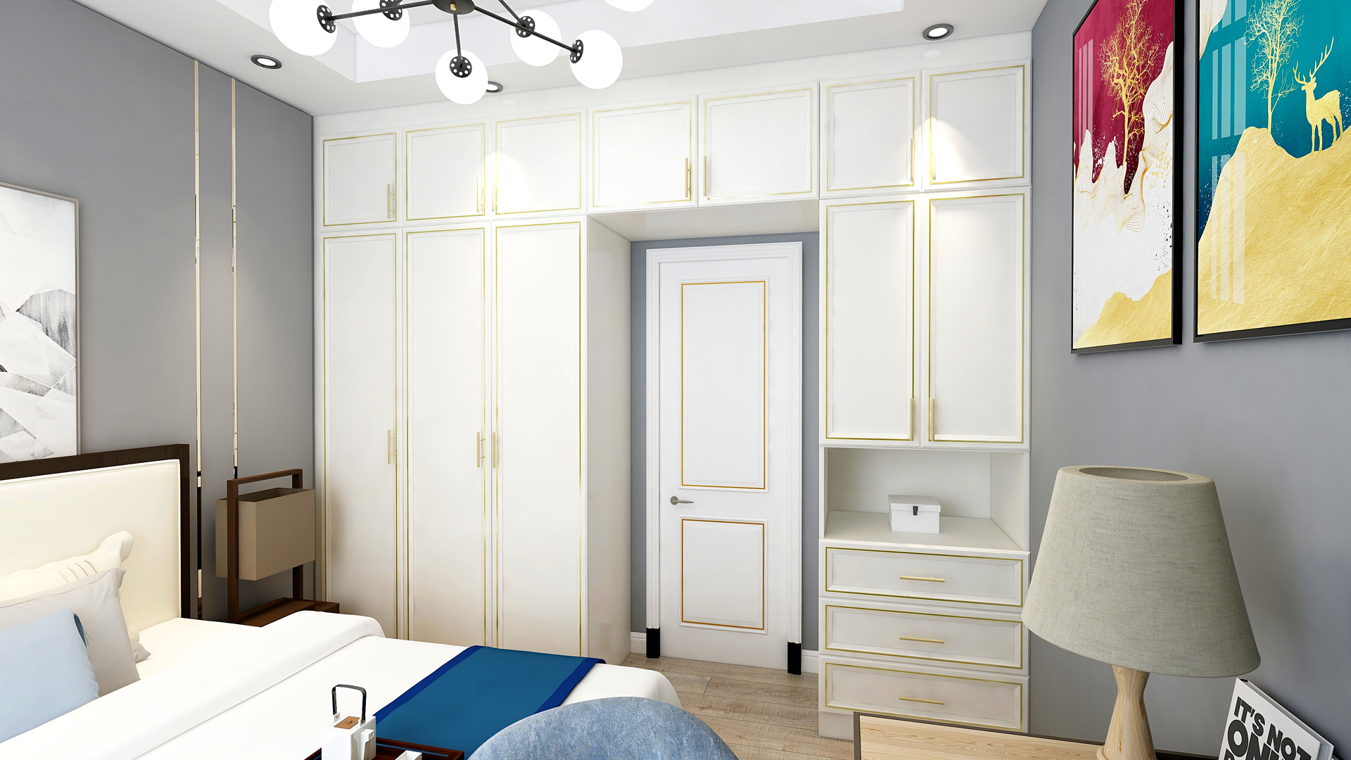 最新款家装衣柜，时尚、功能与舒适性的完美融合