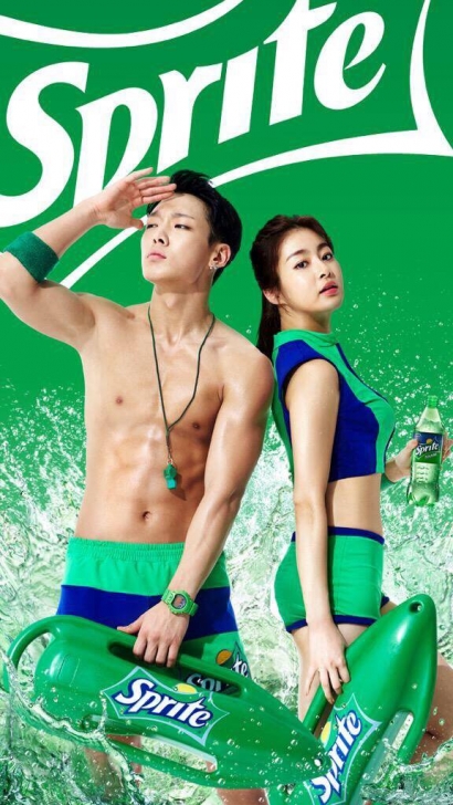 雪碧最新广告代言人——阳光下的快乐使者亮相了！